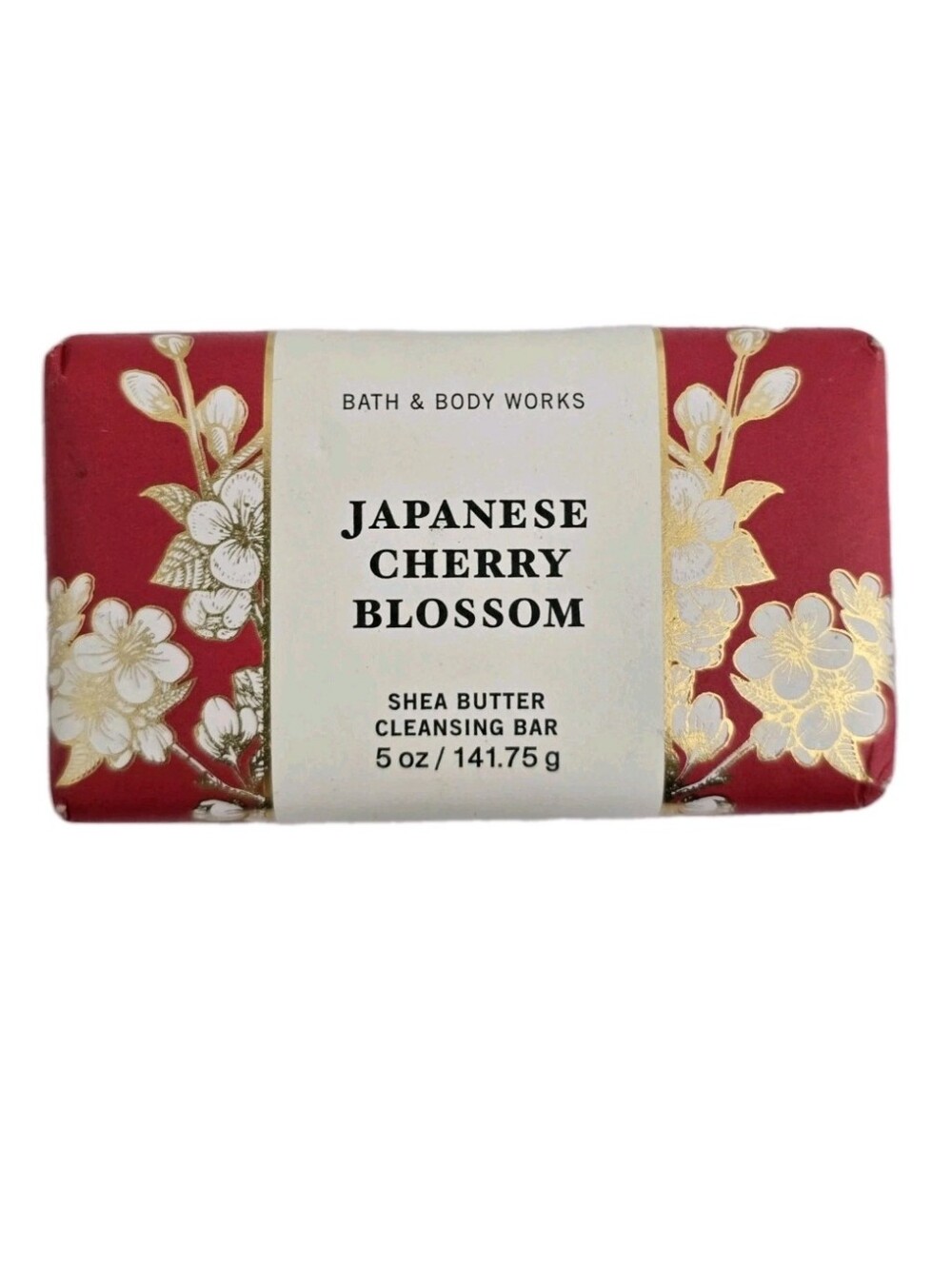 new BATH & BODY‎ WORKS Japanese Cherry Blossom Shea Butter Cleansing Bar Soap
